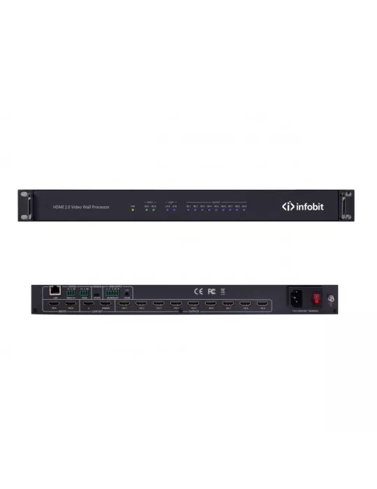 INFOBIT IWALL209 iWall 209 Videowand-Controller INFOBIT INFIWALL209 | MusicGoodDeal