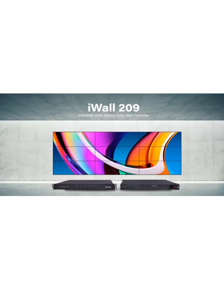 INFOBIT IWALL209 iWall 209 Videowand-Controller INFOBIT INFIWALL209 | MusicGoodDeal