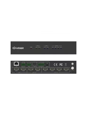 INFOBIT IWALL204 iWall 204 Videowand-Controller INFOBIT INFIWALL204 | MusicGoodDeal 2