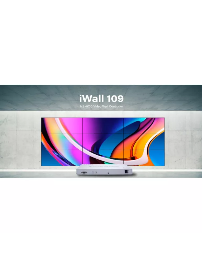 INFOBIT IWALL109 9 Screen Video Wall Controller iWall 109 INFOBIT INFIWALL109 | MusicGoodDeal