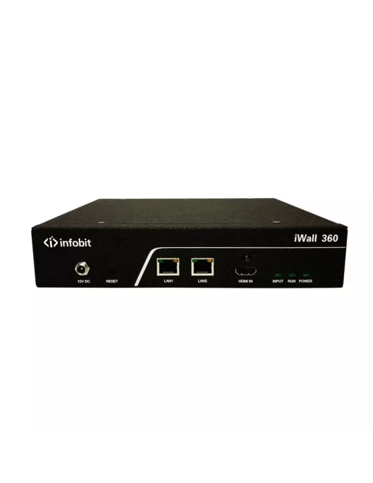 INFOBIT IWALL360 Contrôleur mural vidéo créatif  iWall 360 - HDMI 4K60 rotation 360° Fonction cascade