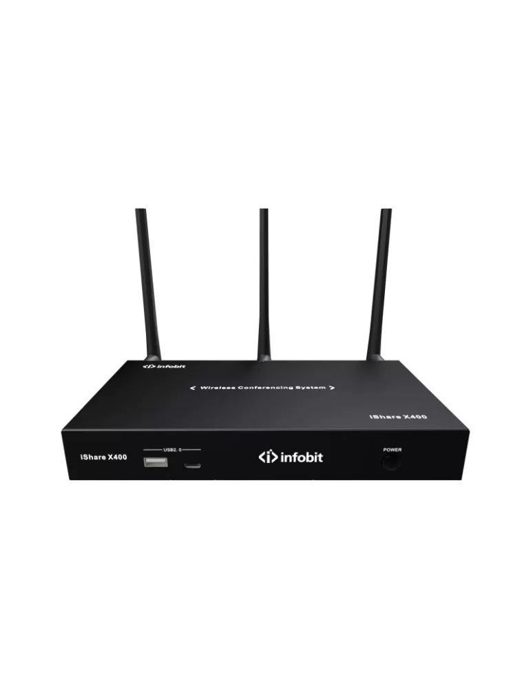 INFOBIT ISHAREX400N Recepteur Systeme presentation sans fil  iShare X400New BYOD 4 affichages 4K