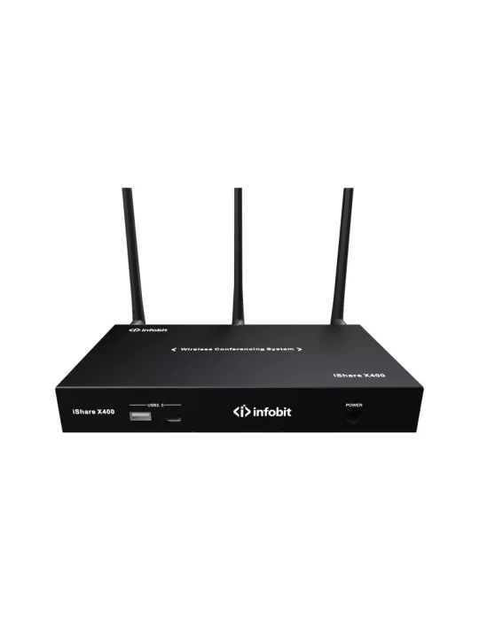 INFOBIT ISHAREX400N Recepteur Systeme presentation sans fil  iShare X400New BYOD 4 affichages 4K