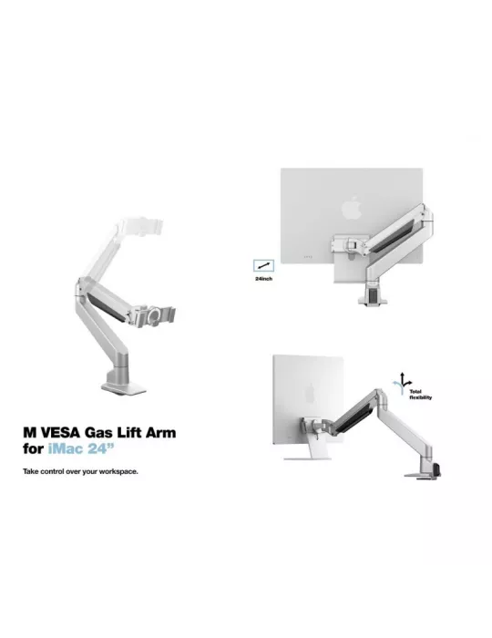 MULTIBRACKETS 3144 Tischständer Multibrackets VESA Gas Lift Arm für iMac 24  Last 10Kg Vesa Max 100x100 MULTIBRACKETS MUL3144