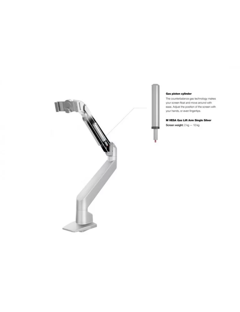 MULTIBRACKETS 3144 Table support Multibrackets VESA Gas Lift Arm for iMac 24  Load 10Kg Vesa Max 100x100 MULTIBRACKETS MUL3144