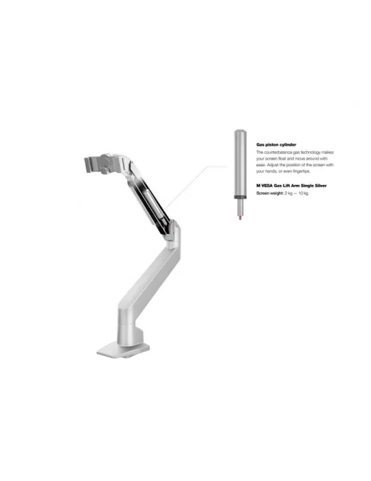 MULTIBRACKETS 3144 Table support Multibrackets VESA Gas Lift Arm for iMac 24  Load 10Kg Vesa Max 100x100 MULTIBRACKETS MUL3144