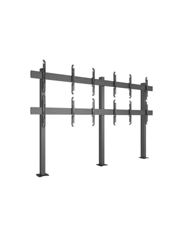 MULTIBRACKETS 3434 Bodenhalterung für Videowand Multibrackets Floormount Column Pro 3x2 MBFM3x2U 180 - 6 Bildschirme 32-65  VE
