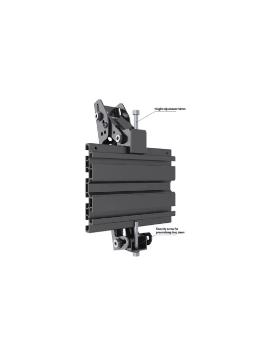 MULTIBRACKETS 5988 Support mural inclinable Multibrackets Wallmount Pro MBW4U 200 - 5 écrans 27"-32" VESA Max 200x200