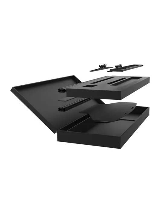 MULTIBRACKETS 1060 Support écran sol avec flight case Multibrackets Display Stand 180 Dual Pillar Flight Case - écran 70" - 110