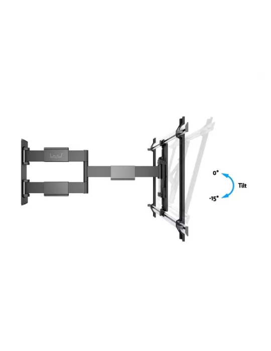 MULTIBRACKETS 0143 ARTICULATED WALL MOUNT BLACK FLEXARM THIN LARGE FOR LCD SCREEN 37 - 65  - WEIGHT 30KG VESA MAX 600X400 MULT
