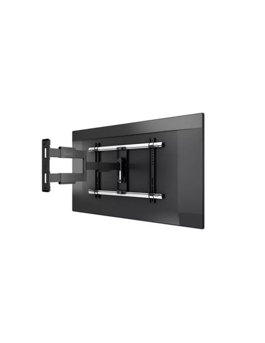 MULTIBRACKETS 0143 SUPPORT MURAL ARTICULÉ NOIR  FLEXARM THIN LARGE POUR ECRAN LCD 37"- 65" - POIDS 30KG VESA MAX 600X400