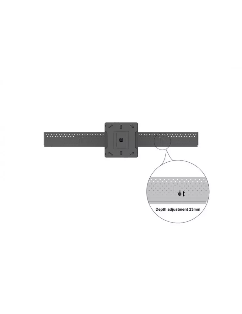 MULTIBRACKETS 3328 Caisson avec support plafond Multibrackets Enclosure 65  Ceiling Medium Black MULTIBRACKETS MUL3328 | Music