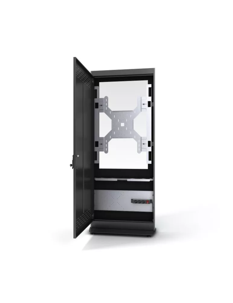 CLETECH Z01V55NBB Tótem de cabina interior verde. Cletech Z01V55N-BBB Negro completo para monitor de 55 . CLETECH CLEZ01V55NBB