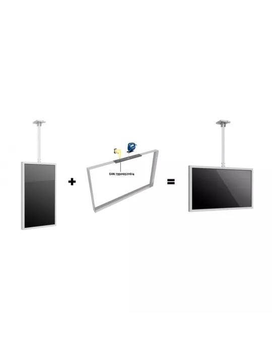 MULTIBRACKETS 3335 Caisson avec support plafond Multibrackets Enclosure 65  Ceiling Medium White MULTIBRACKETS MUL3335 | Music
