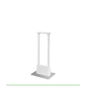 SAMSUNG STNKM24AX Floor stand white STN-KM24AX for kiosk KM24 SAMSUNG SAMSTNKM24AX | MusicGoodDeal