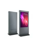 CLETECH B01V43NSAB Cabine Totem intérieur sans vitre 43'Cletech B01 anthracite moniteur 43'