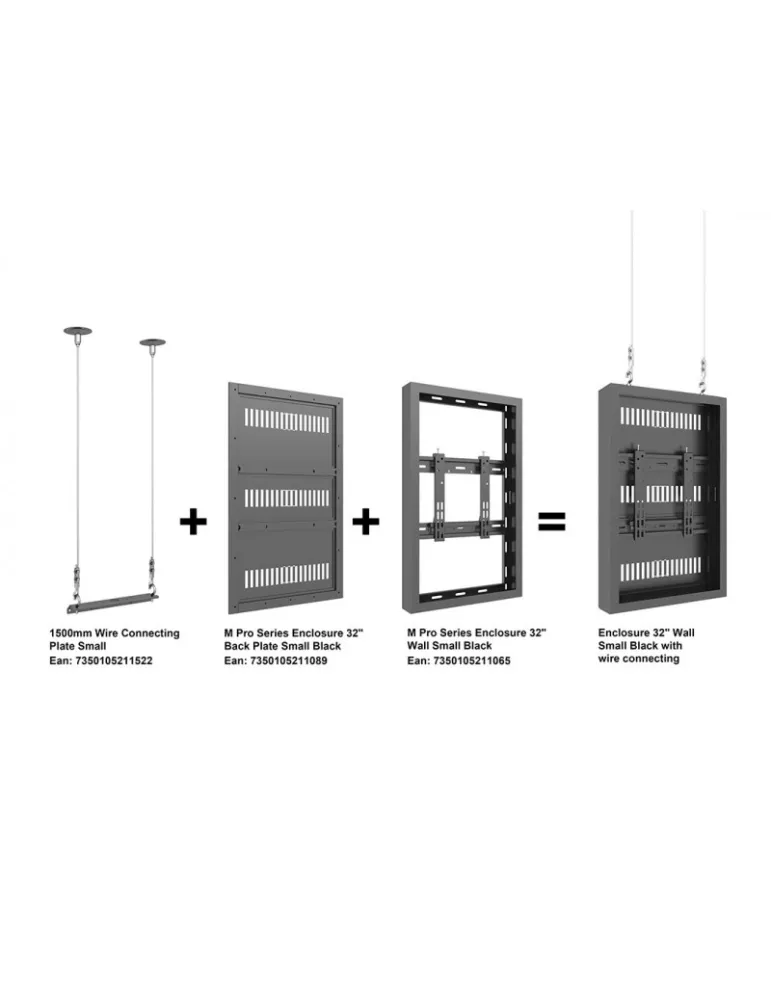 MULTIBRACKETS 1065 Multibrackets PRO Series Enclosure 32   REF  MULTIBRACKETS MUL1065 | MusicGoodDeal