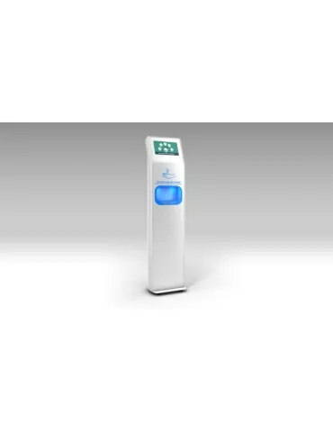 CLETECH ZSDH13NWW Totem 13  ZSDH13N mit Samsung  Bildschirm und Desinfektionsmittelspender CLETECH CLEZSDH13NWWW | MusicGoodDe 2
