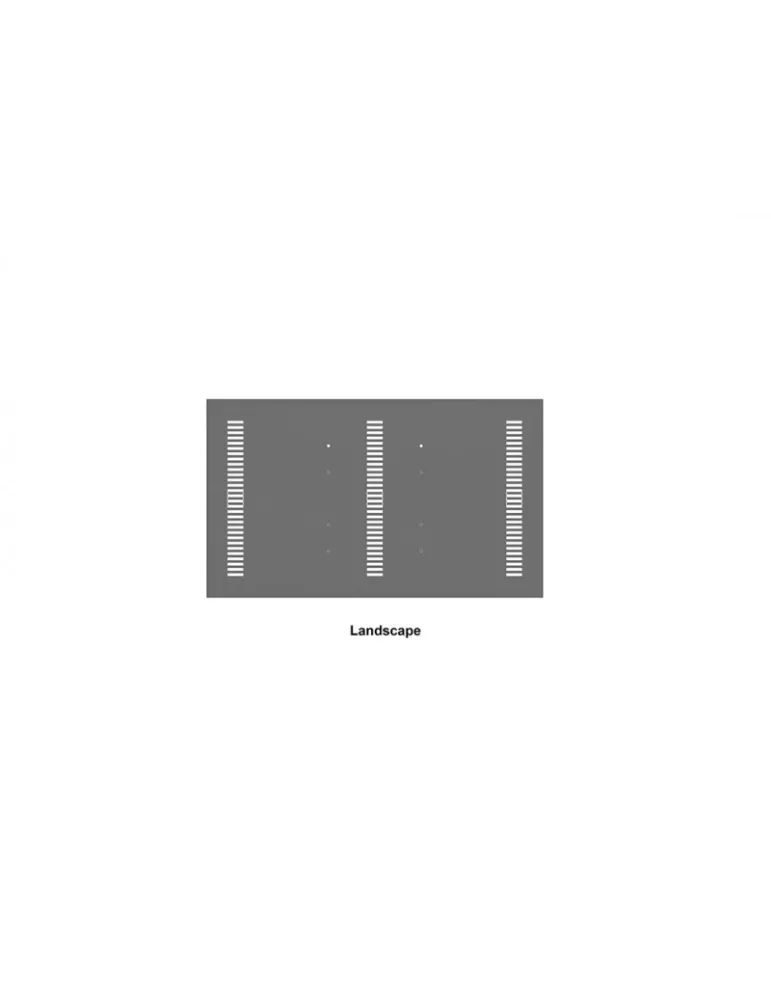 MULTIBRACKETS 1201 Placa arrière caisson Multibrackets Recinto 55  Placa trasera Medium Negro MULTIBRACKETS MUL1201 | MusicGoo