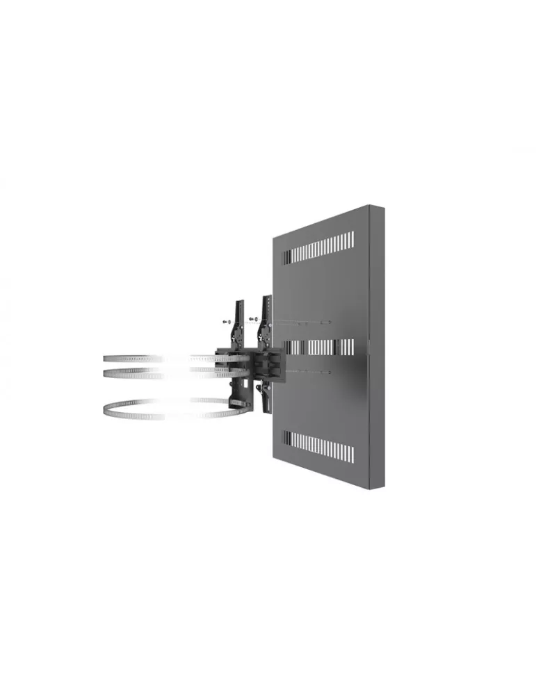 MULTIBRACKETS 7579 Säulengehäuse Multibrackets Enclosure 43  Column Medium Black - 43  Bildschirm VESA Max 400x400 MULTIBRACKE