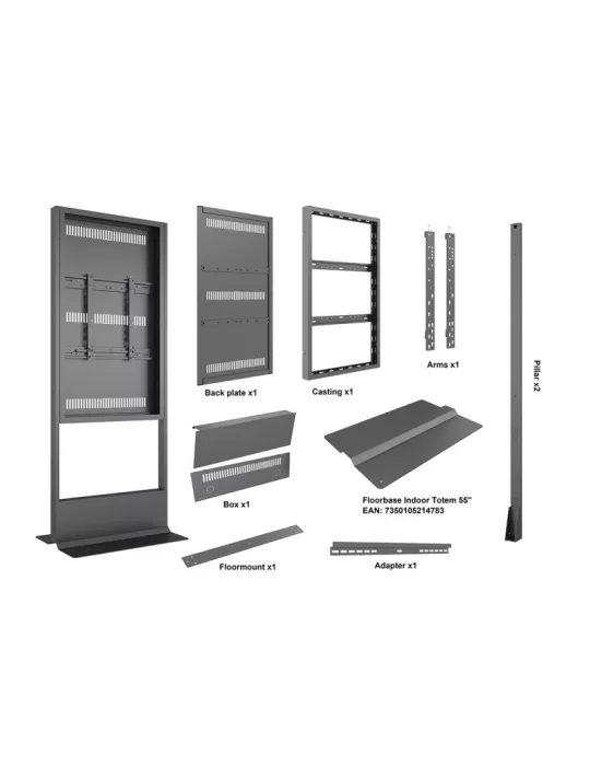 MULTIBRACKETS 4820 Caja Totem 55  Base de suelo Interior VESA máx. 400x500 MULTIBRACKETS MUL4820 | MusicGoodDeal