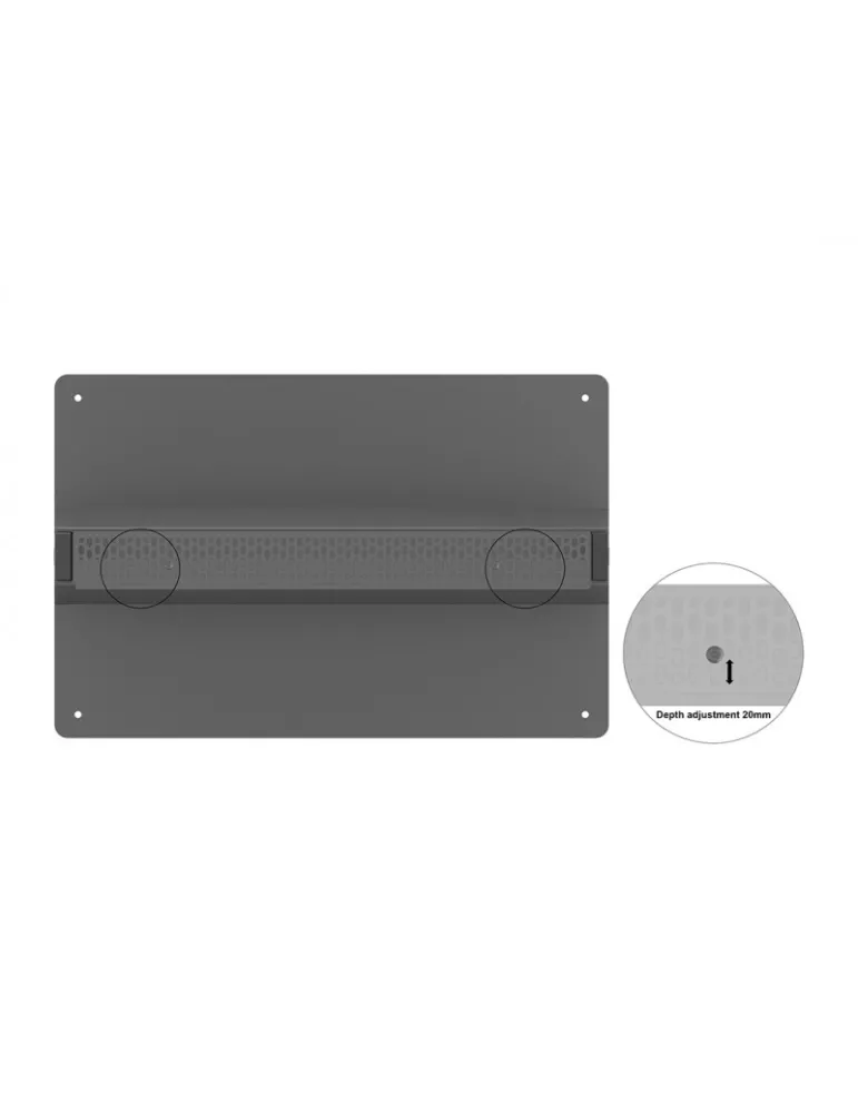 MULTIBRACKETS 4820 Enclosure Totem 55" Floorbase Indoor VESA max 400x500