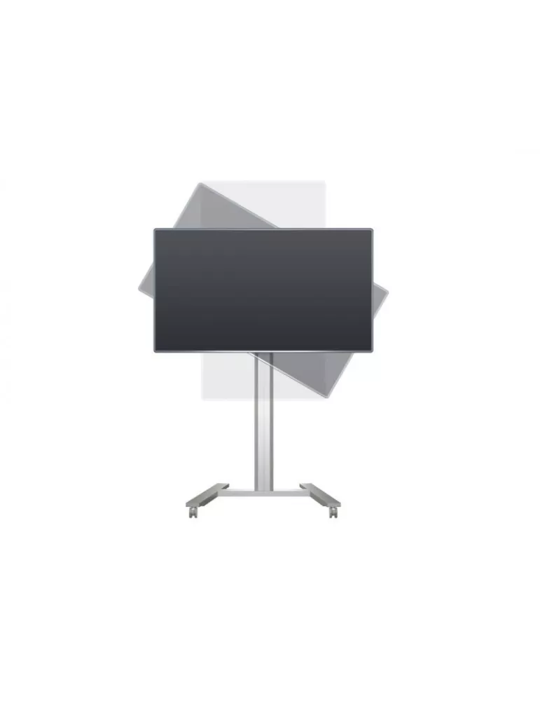 MULTIBRACKETS 5327 Support mobile inclinable Multibrackets Public Display Stand 180 HD Single Silver - écran 55 -80  VESA Max