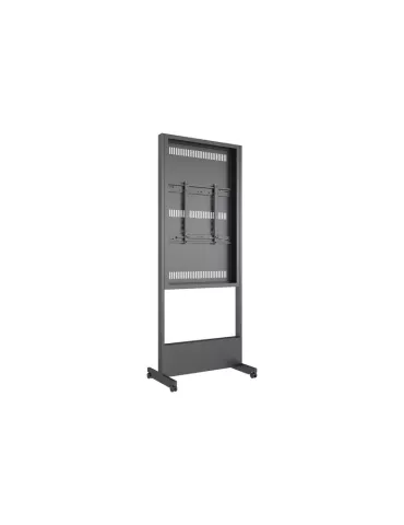 MULTIBRACKETS 4837 Totem à roulette Multibrackets Enclosure Totem 55  Wheelbase Indoor VESA Max 400x500 MULTIBRACKETS MUL4837