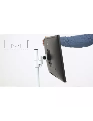 MULTIBRACKETS 5150 Drehbarer Tischständer Multibrackets Deskmount Officeline Single White - Bildschirm 15  -30  Vesa Max 100x1 2
