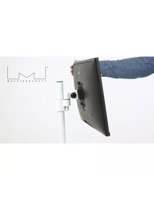 MULTIBRACKETS 5150 Support table rotatif Multibrackets Deskmount Officeline Single White - écran 15  -30  Vesa Max 100x100 MUL