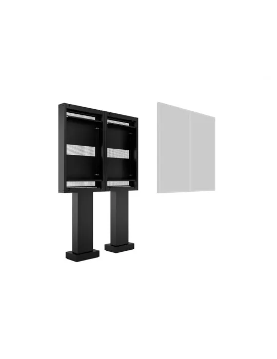MULTIBRACKETS 6597 Multisoportes de suelo Totem Pro Dual OH55F B A-S - 2 pantallas 55  VESA Max 1186x560 MULTIBRACKETS MUL6597