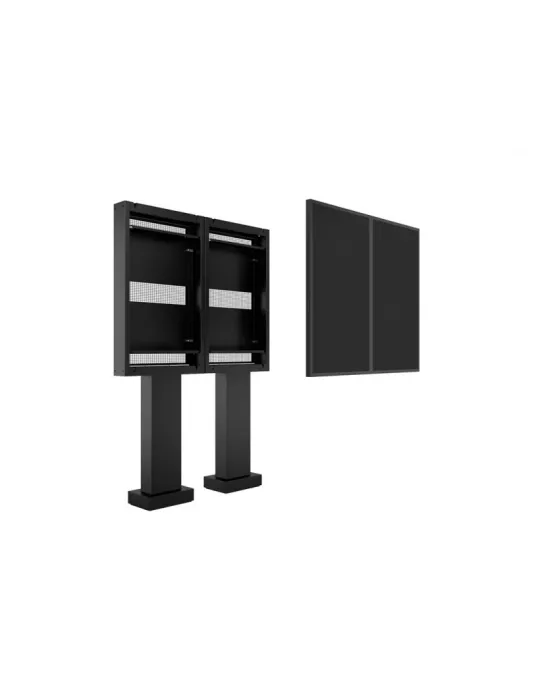 MULTIBRACKETS 6597 Support sol à fixer Multibrackets Totem Pro Dual OH55F/B/A-S - 2 écrans 55" VESA Max 1186x560