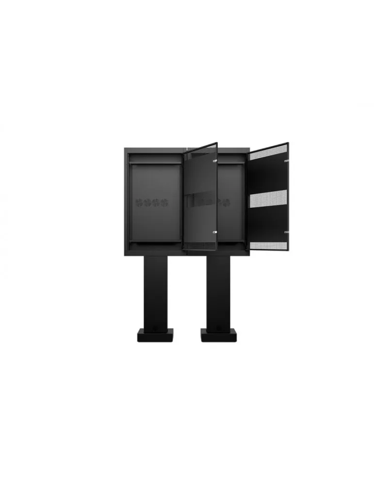 MULTIBRACKETS 6597 Floor stand Multibrackets Totem Pro Dual OH55F B A-S - 2 screens 55  VESA Max 1186x560 MULTIBRACKETS MUL659