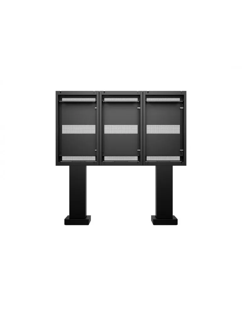 MULTIBRACKETS 6603 Floor stand Multibrackets Totem Pro Triple OH55F B A-S - 3 screens 55  VESA Max 1186x560 MULTIBRACKETS MUL6