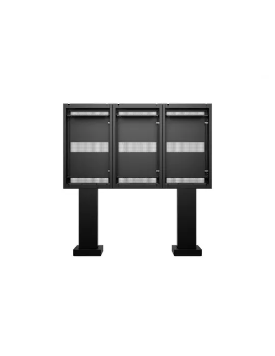 MULTIBRACKETS 6603 Support sol à fixer Multibrackets Totem Pro Triple OH55F/B/A-S - 3 écrans 55" VESA Max 1186x560