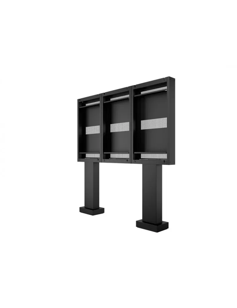 MULTIBRACKETS 6603 Multisoportes de suelo Totem Pro Triple OH55F B A-S - 3 pantallas 55  VESA Max 1186x560 MULTIBRACKETS MUL66
