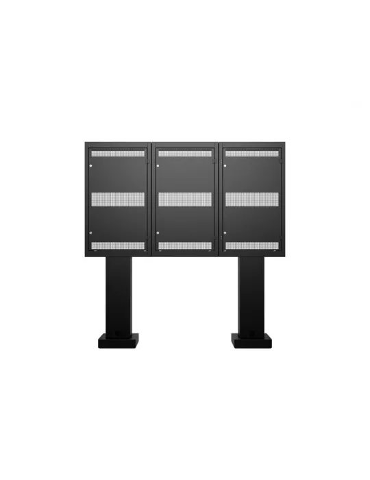 MULTIBRACKETS 6603 Multisoportes de suelo Totem Pro Triple OH55F B A-S - 3 pantallas 55  VESA Max 1186x560 MULTIBRACKETS MUL66