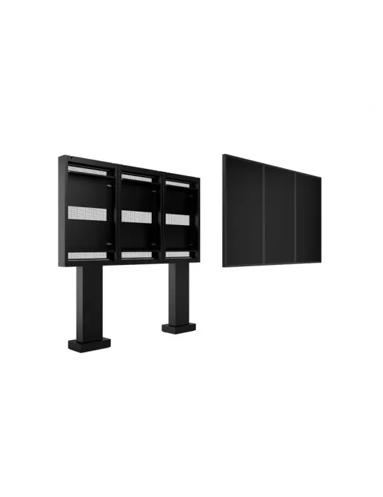 MULTIBRACKETS 6603 Floor stand Multibrackets Totem Pro Triple OH55F B A-S - 3 screens 55  VESA Max 1186x560 MULTIBRACKETS MUL6