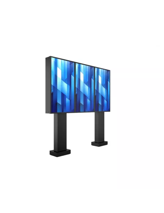 MULTIBRACKETS 6603 Multisoportes de suelo Totem Pro Triple OH55F B A-S - 3 pantallas 55  VESA Max 1186x560 MULTIBRACKETS MUL66