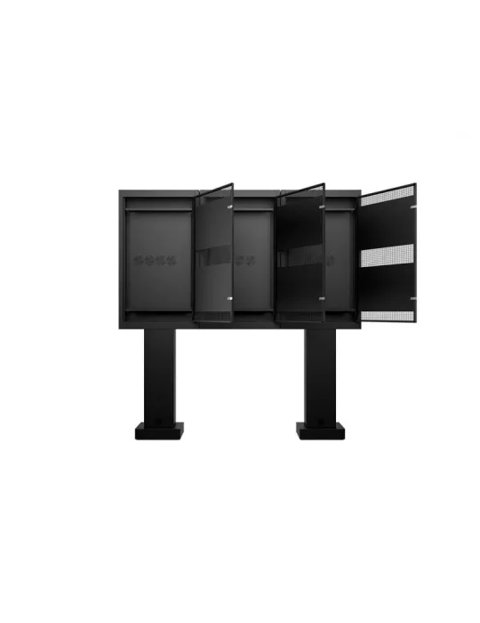 MULTIBRACKETS 6603 Multisoportes de suelo Totem Pro Triple OH55F B A-S - 3 pantallas 55  VESA Max 1186x560 MULTIBRACKETS MUL66