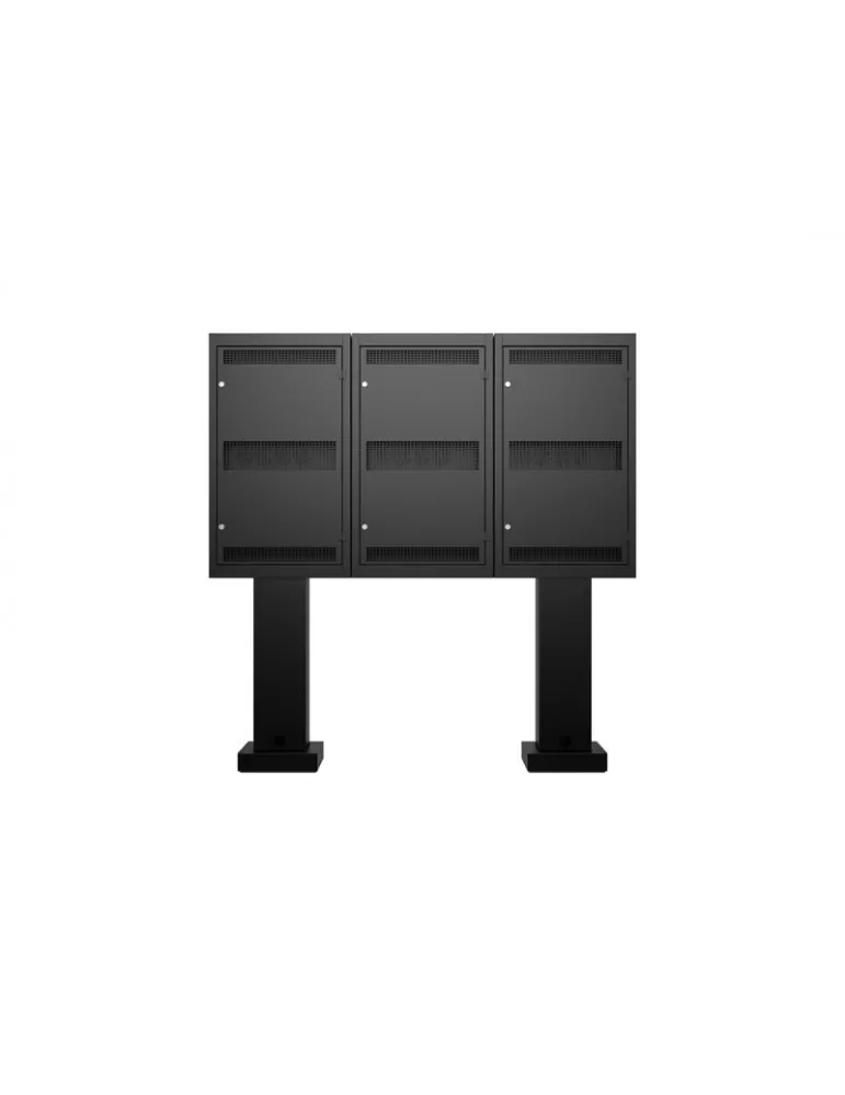 MULTIBRACKETS 6603 Multisoportes de suelo Totem Pro Triple OH55F B A-S - 3 pantallas 55  VESA Max 1186x560 MULTIBRACKETS MUL66