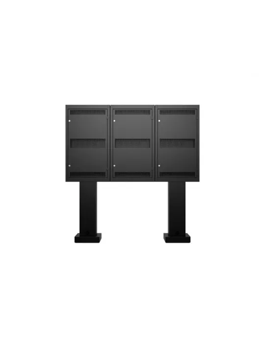 MULTIBRACKETS 6603 Floor stand Multibrackets Totem Pro Triple OH55F B A-S - 3 screens 55  VESA Max 1186x560 MULTIBRACKETS MUL6