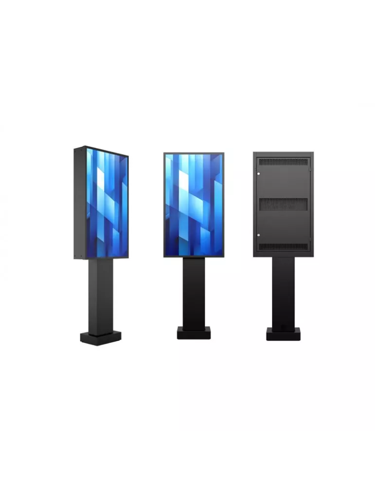 MULTIBRACKETS 6580 Floor stand Multibrackets Totem Pro Single OH55F B A-S - 55  screen MULTIBRACKETS MUL6580 | MusicGoodDeal