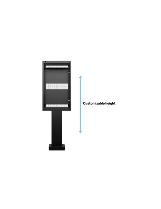 MULTIBRACKETS 6580 Floor stand Multibrackets Totem Pro Single OH55F B A-S - 55  screen MULTIBRACKETS MUL6580 | MusicGoodDeal