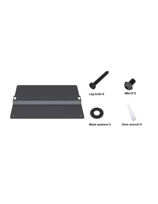 MULTIBRACKETS 7512 Steel mounting plate Multibrackets Floorbase for OM46N-D MULTIBRACKETS MUL7512 | MusicGoodDeal