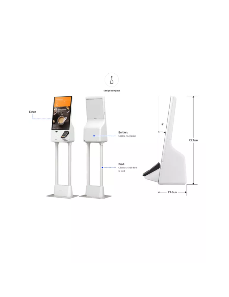 SAMSUNG LH24KMATBGCX Quiosco de 24  vertical KM24A (sin soporte ni caja de conexiones) SAMSUNG SAMLH24KMATBGCX | MusicGoodDeal
