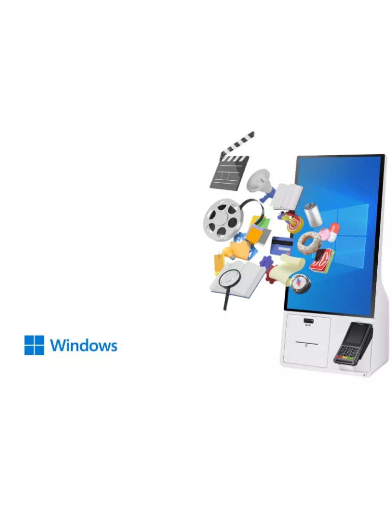 SAMSUNG LH24KMC3BGCX Kiosko 24  portait KM24C-Wi3 (OS Windows 10 loT Intel i3) SAMSUNG SAMLH24KMC3BGCX | MusicGoodDeal