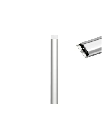 MULTIBRACKETS 3879 Multibrackets Cable Cover Super Slim Grey - 75mm W - 1600mm L MULTIBRACKETS MUL3879 | MusicGoodDeal