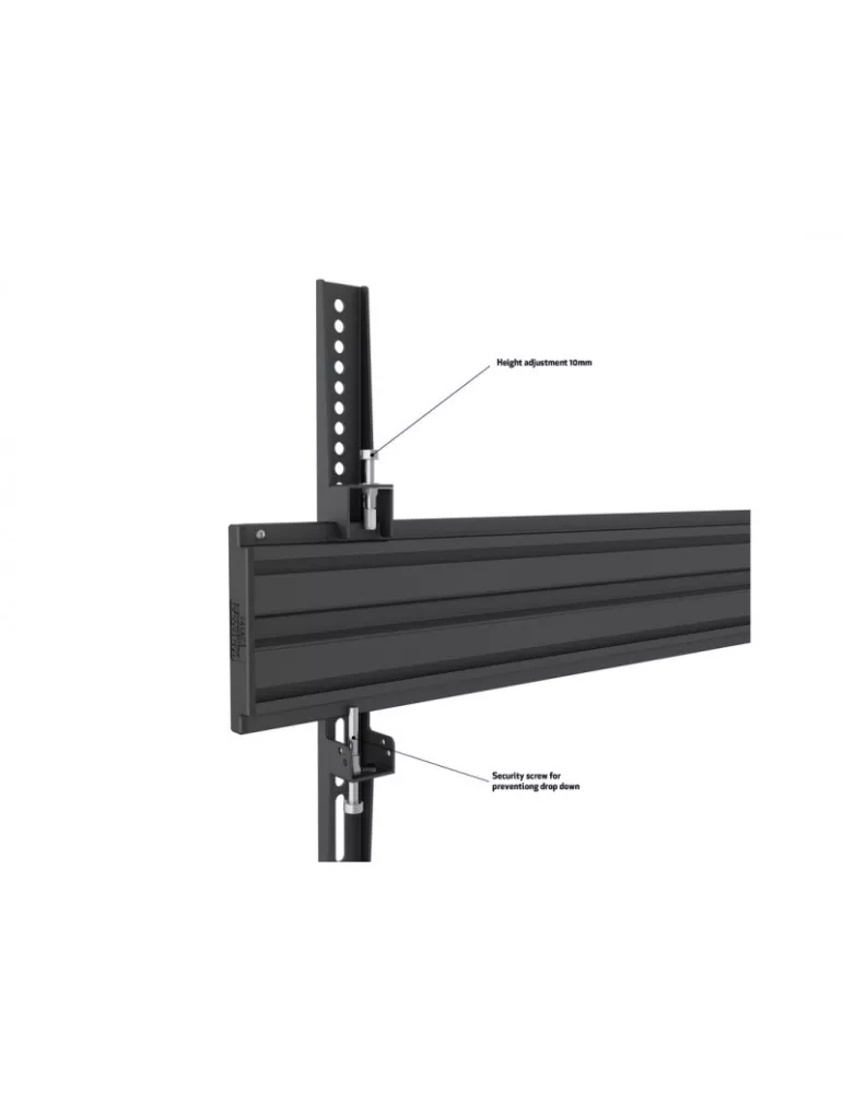 MULTIBRACKETS 8915 Support mural avec support caméra inclus Multibrackets Collaboration Side by Side with brackets écran 32 -7