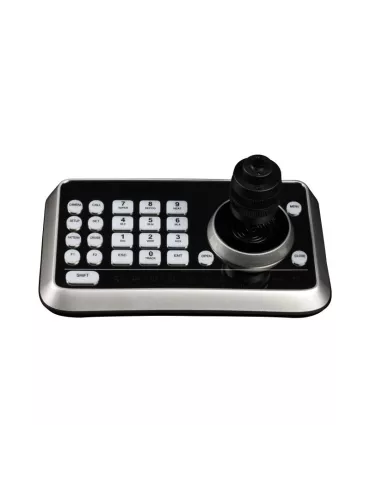 iSmart CKB-02 Teclado de control PTZ de 4 ejes para cámaras de conferencia o minidomos iSmart ISMCKB-02 | MusicGoodDeal